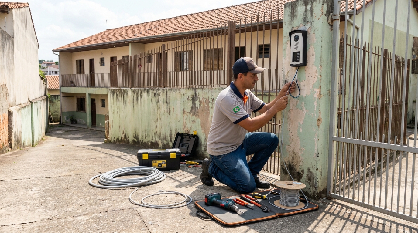 Instalação de Porteiro Eletrônico na Adalgisa, Osasco‑SP
