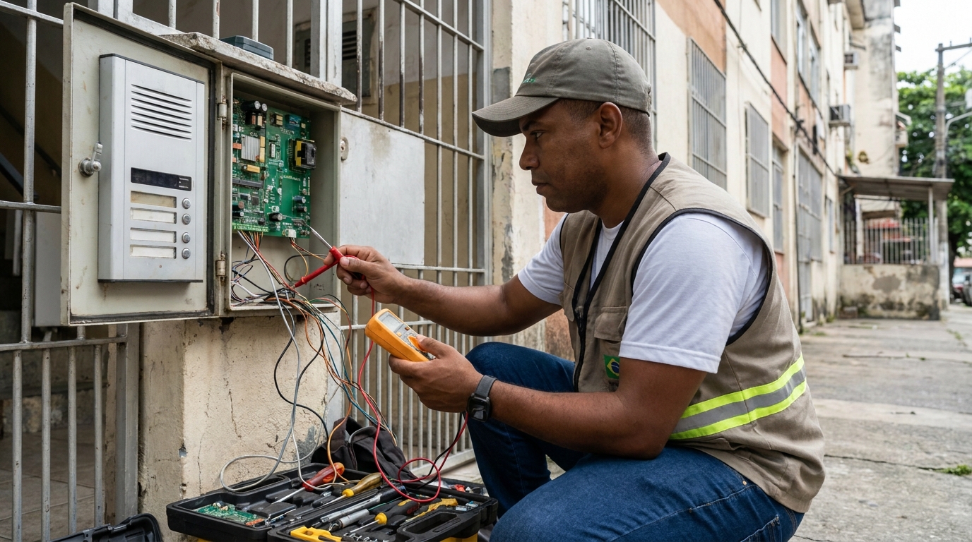 Reparo de Placa e Campainha na Bela Vista, Osasco‑SP
